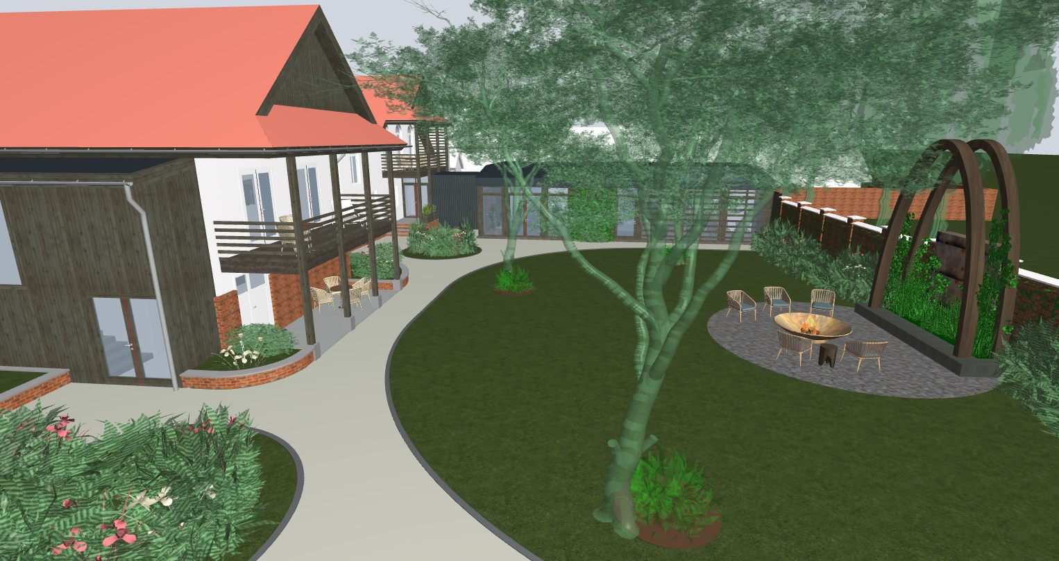 Acsai logisztikai központ és vendégház 1